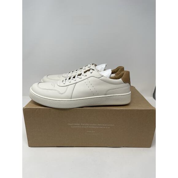 NISOLO Bria Go-To Court Sneaker Men's Size 8.5 White Retail $169.00 - Picture 3 of 9